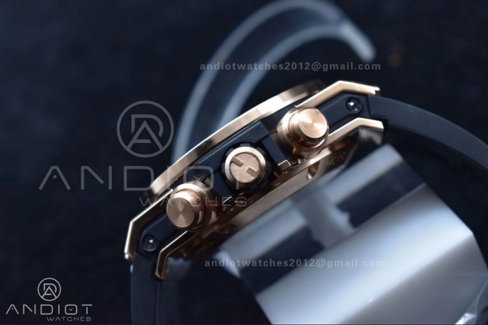 Big Bang Unico Rainbow King RG 45mm ZF 1:1 Best Edition on Rainbow Gummy Strap A1280