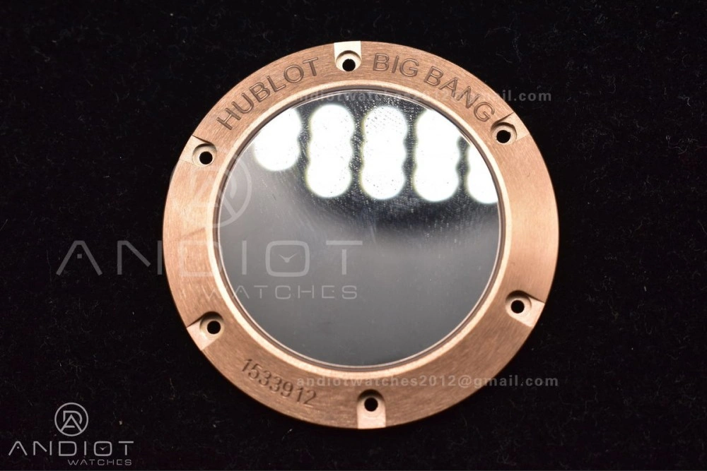 Big Bang Unico Rainbow King RG 45mm ZF 1:1 Best Edition on Rainbow Gummy Strap A1280