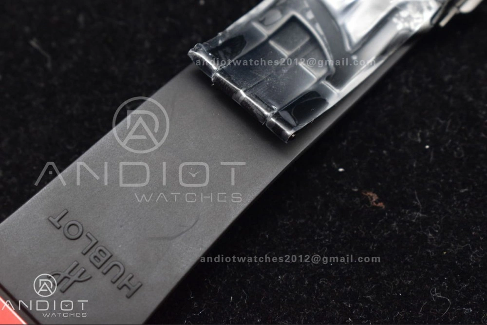 Big Bang Unico Red Magic Ceramic BBF 1:1 Best Edition Skeleton Dial on Red Rubber Strap A1280