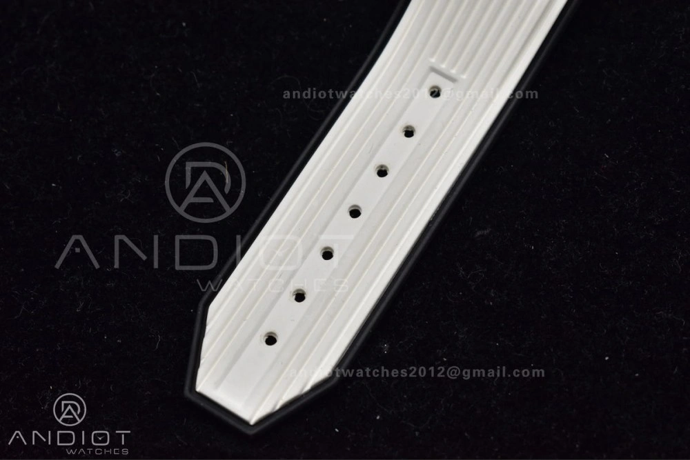 Big Bang Unico White Ceramic ZF 1:1 Best Edition Skeleton Dial on White Rubber Strap A1280