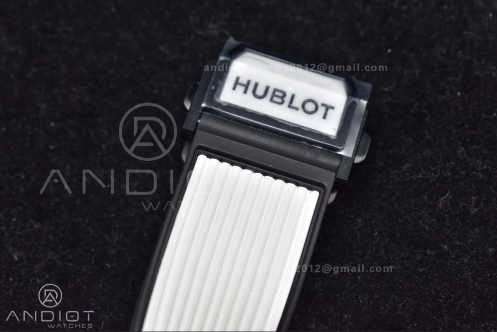 Big Bang Unico White Ceramic ZF 1:1 Best Edition Skeleton Dial on White Rubber Strap A1280