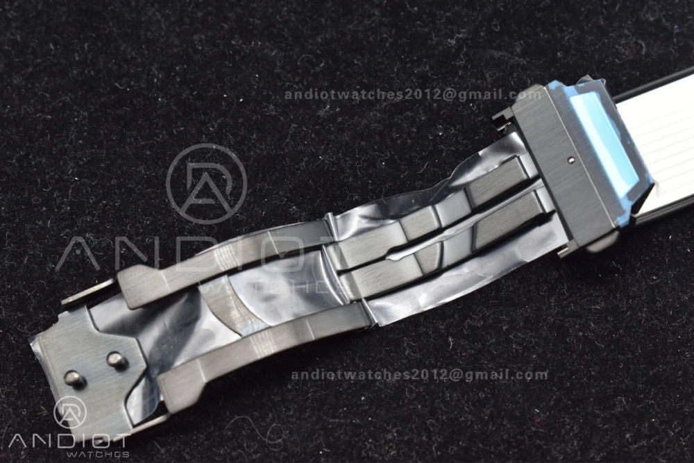 Big Bang Unico White Ceramic ZF 1:1 Best Edition Skeleton Dial on White Rubber Strap A1280