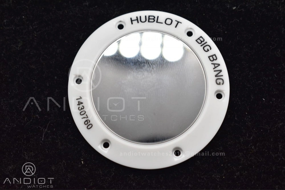 Big Bang Unico White Ceramic ZF 1:1 Best Edition Skeleton Dial on White Rubber Strap A1280