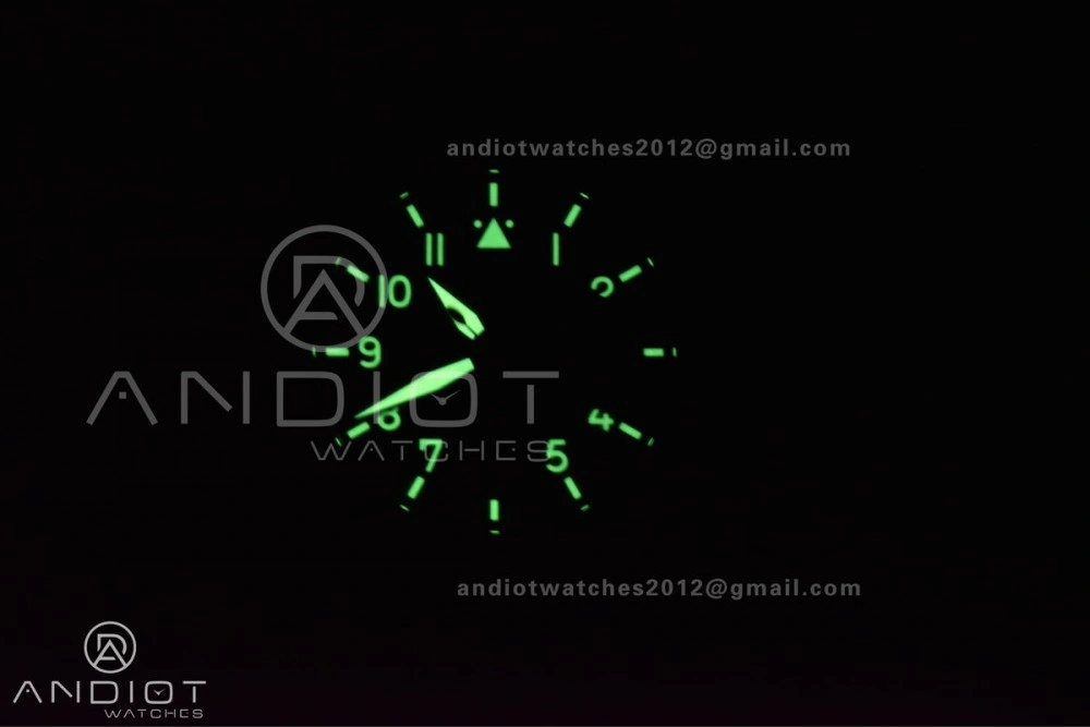 Big Pilot IW501005 Real Bronze ZF 1:1 Best Edition Black Dial on Brown Leather Strap A52000