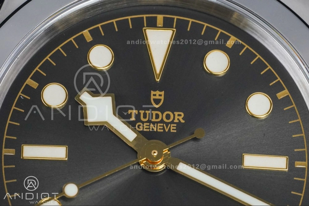 Black Bay 39mm SS KRF 1:1 Best Edition Anthracite Dial on Jubilee Bracelet A2824