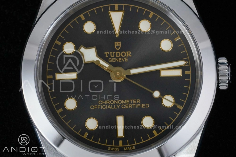 Black Bay 39mm SS KRF 1:1 Best Edition Anthracite Dial on Jubilee Bracelet SW200