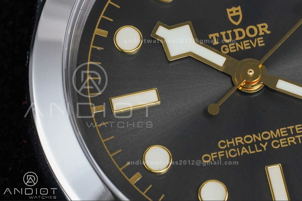 Black Bay 39mm SS KRF 1:1 Best Edition Anthracite Dial on Jubilee Bracelet SW200