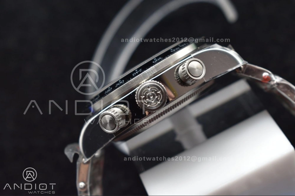 Black Bay Chrono SS TWS 1:1 Best Edition White Dial on SS Bracelet A7750