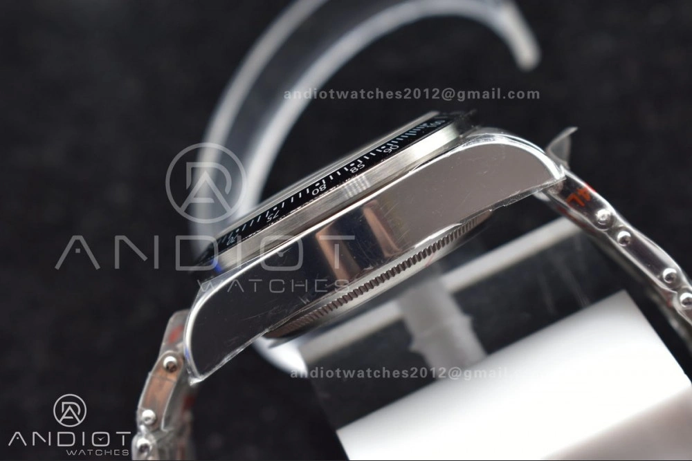 Black Bay Chrono SS TWS 1:1 Best Edition White Dial on SS Bracelet A7750