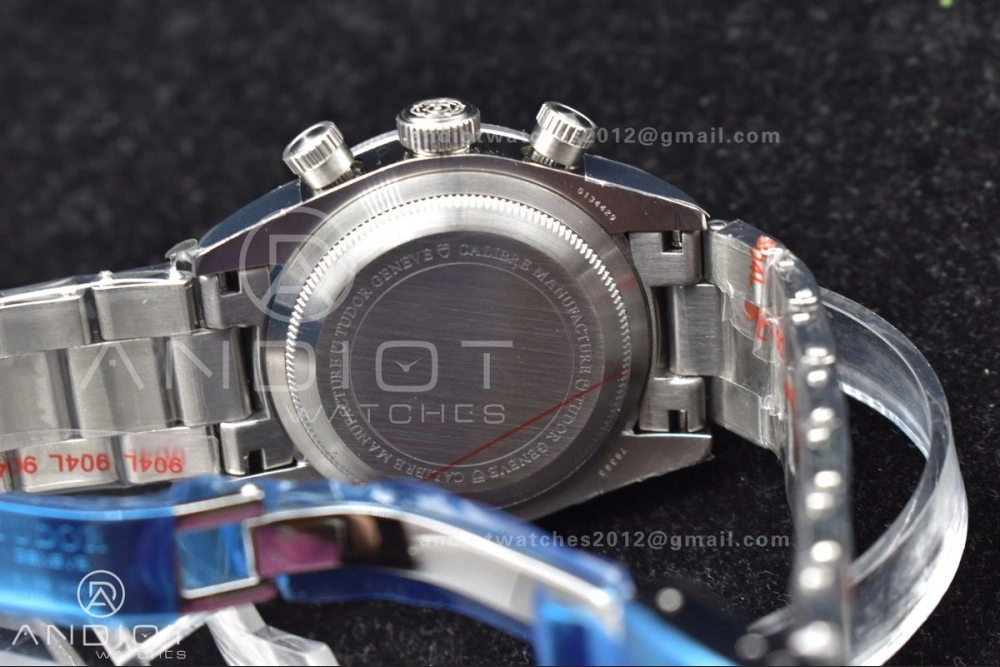 Black Bay Chrono SS TWS 1:1 Best Edition White Dial on SS Bracelet A7750