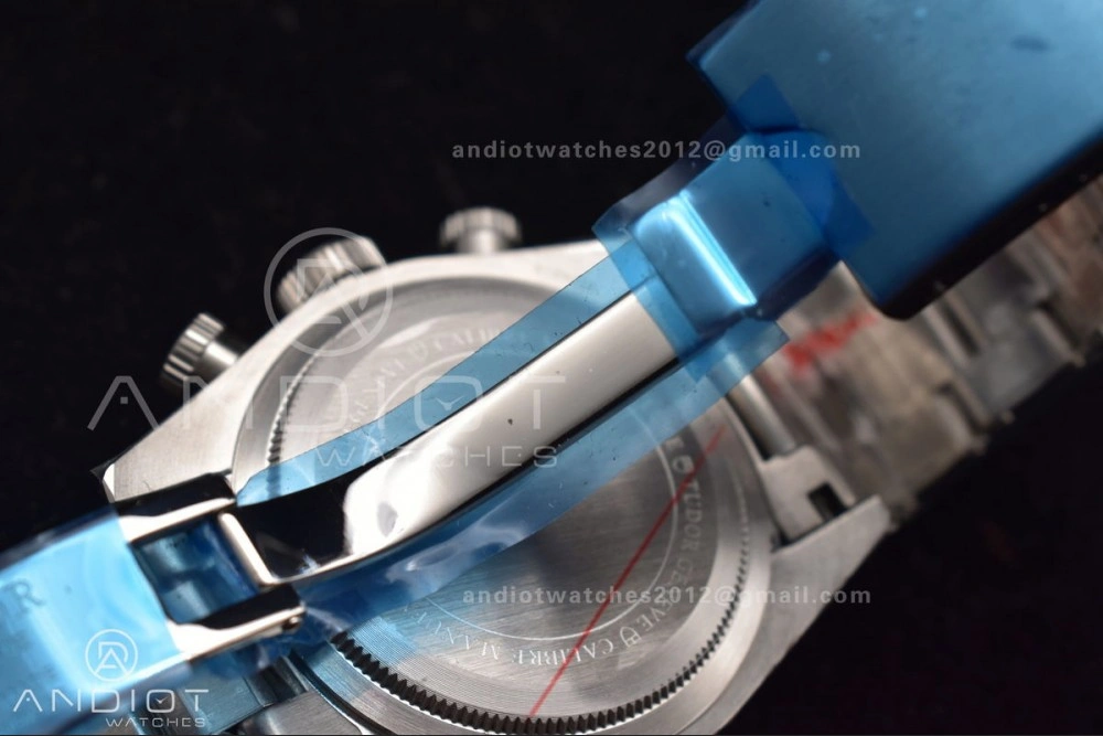 Black Bay Chrono SS TWS 1:1 Best Edition White Dial on SS Bracelet A7750