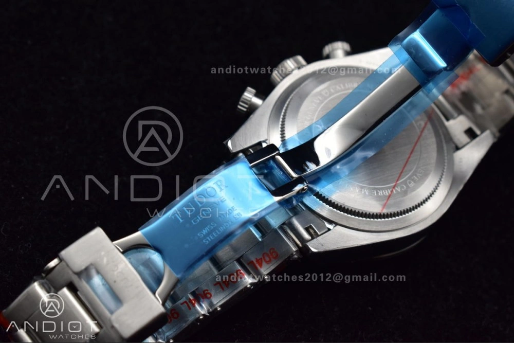 Black Bay Chrono SS TWS 1:1 Best Edition White Dial on SS Bracelet A7750