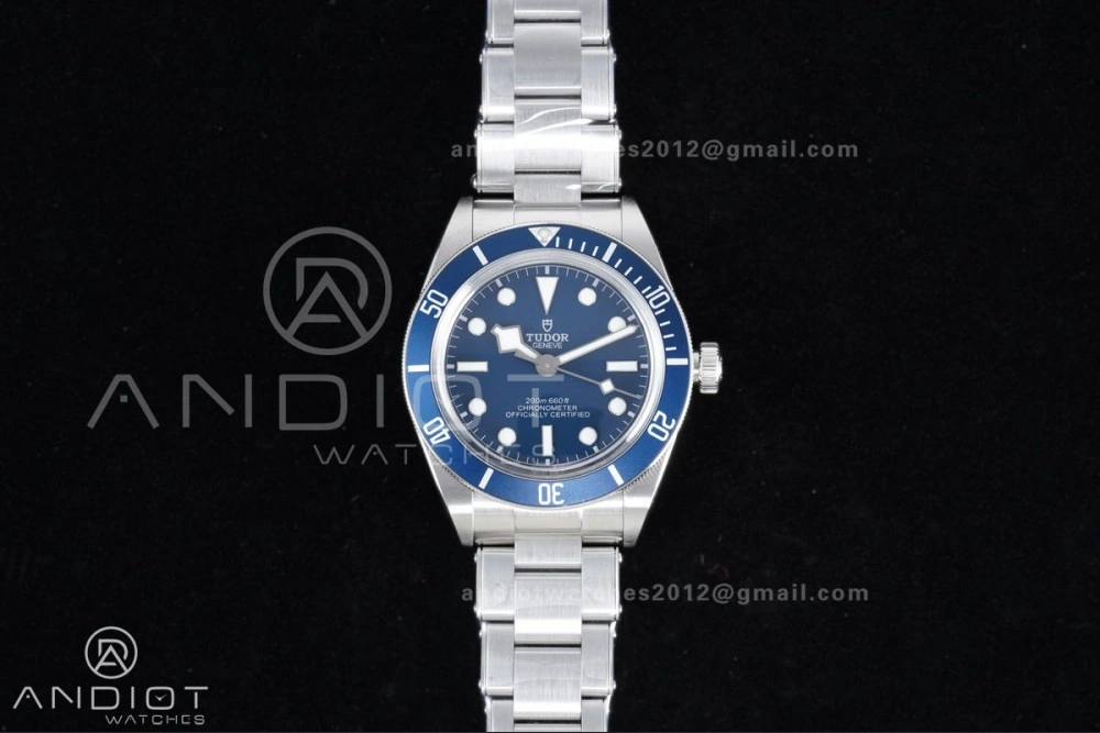 Black Bay Fifty Eight 39mm SS ZF 1:1 Best Edition Blue Dial on SS Bracelet A2824
