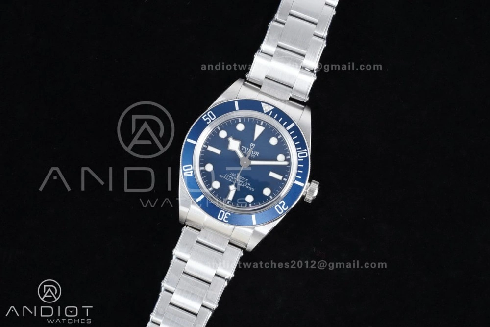 Black Bay Fifty Eight 39mm SS ZF 1:1 Best Edition Blue Dial on SS Bracelet A2824