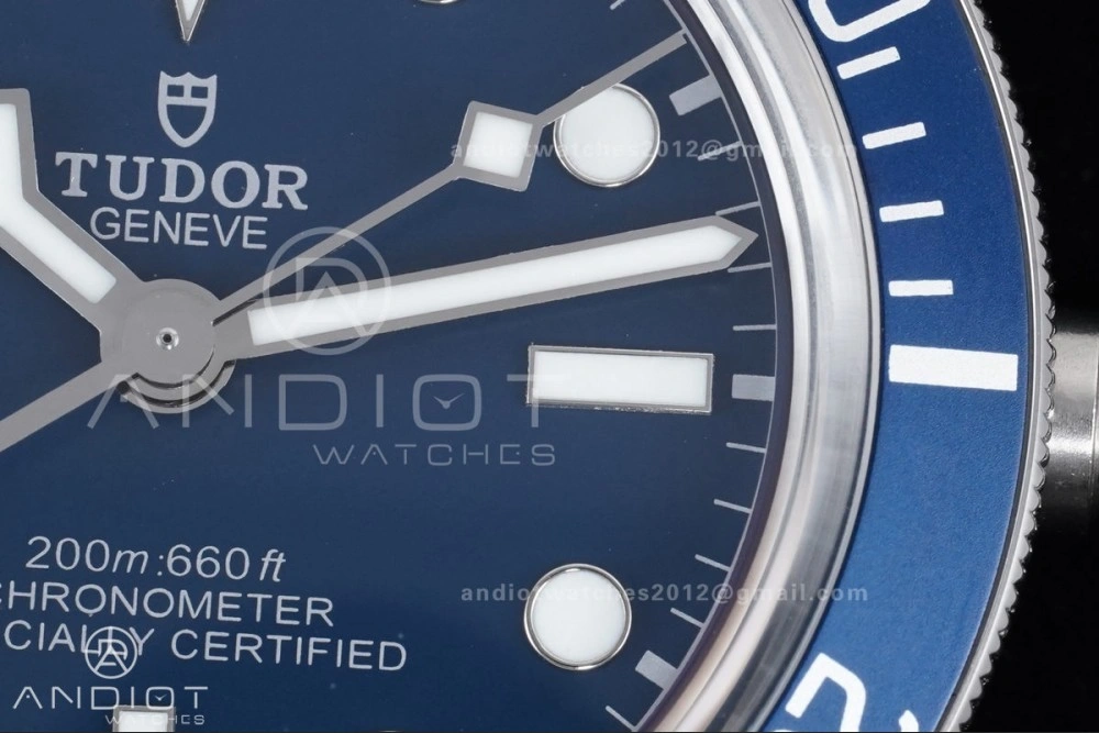 Black Bay Fifty Eight 39mm SS ZF 1:1 Best Edition Blue Dial on SS Bracelet A2824