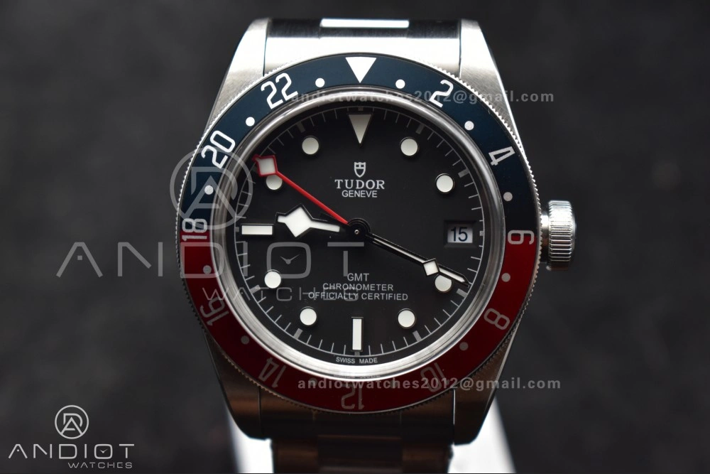 Black Bay GMT Pepsi Blue Red Bezel ZF 1:1 Best Edition on SS Bracelet A2836
