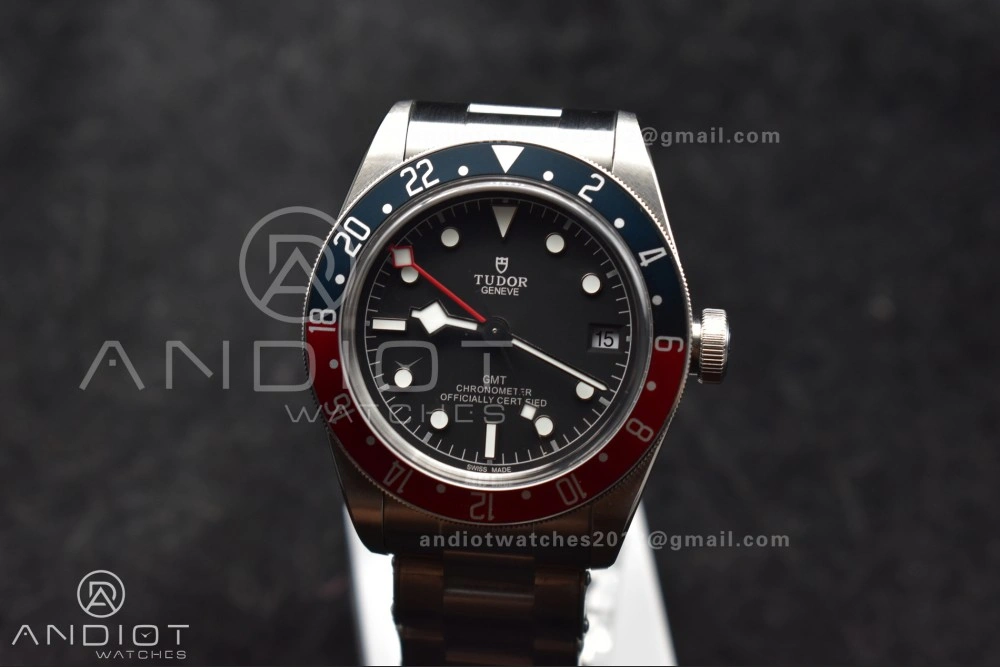 Black Bay GMT Pepsi Blue Red Bezel ZF 1:1 Best Edition on SS Bracelet A2836