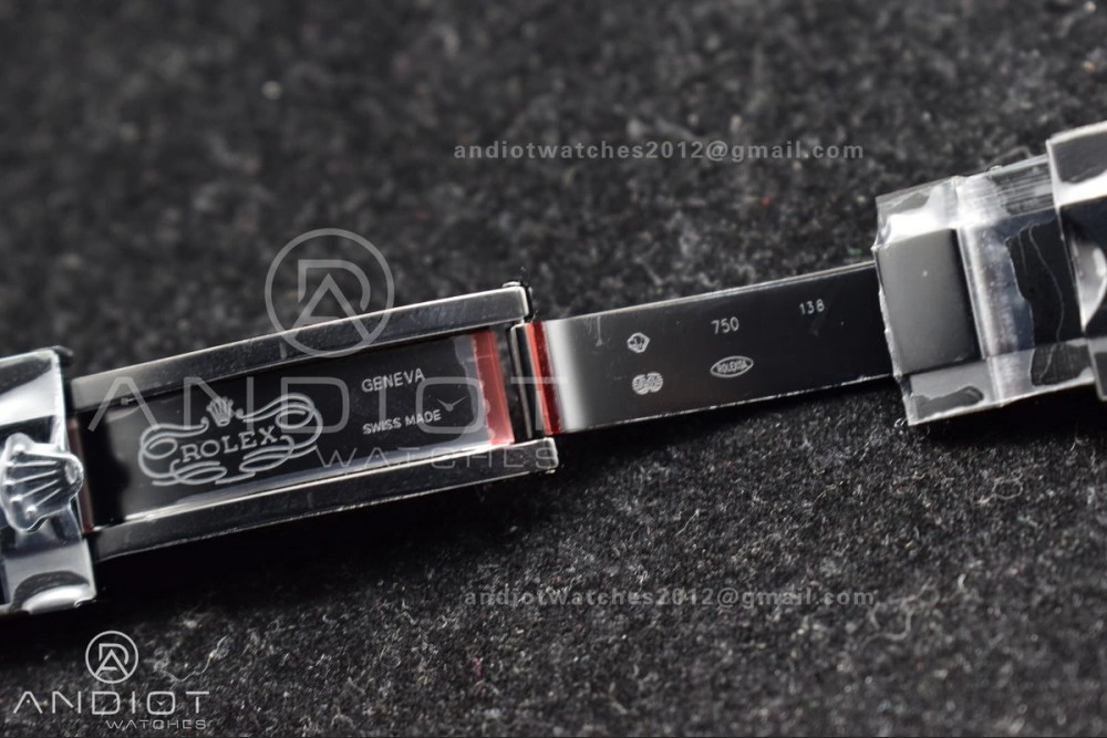 Blaken Daytona PVD Ceramic Bezel GETF Best Edition Skeleton Gold Dial on Black Rubber Strap SA4130