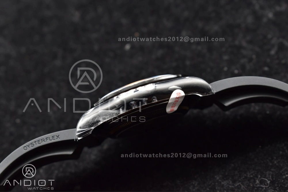 Blaken Daytona PVD Ceramic Bezel GETF Best Edition Skeleton Gold Dial on Black Rubber Strap SA4130