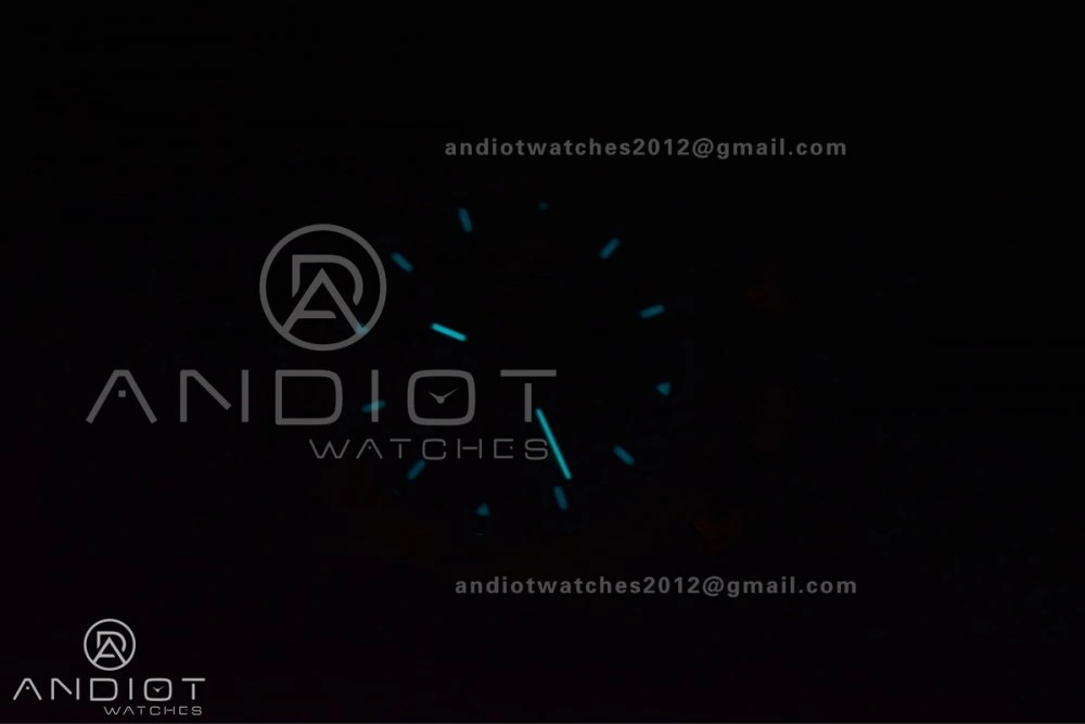 Blaken Daytona PVD Ceramic Bezel GETF Best Edition Skeleton Gold Dial on Black Rubber Strap SA4130