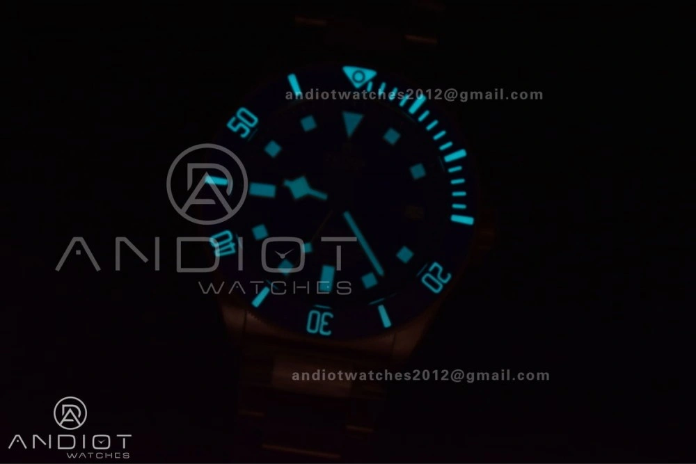 Blue Pelagos XF 1:1 Best Edition on Titanium Bracelet A2824 V5