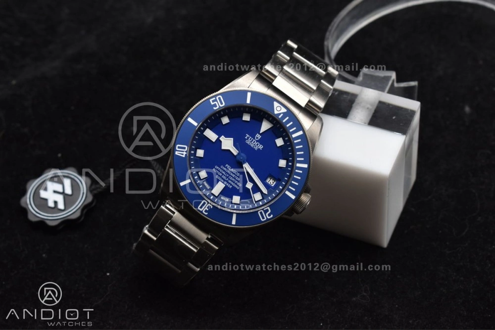 Blue Pelagos ZF 1:1 Best Edition on Titanium Bracelet A2824 V5