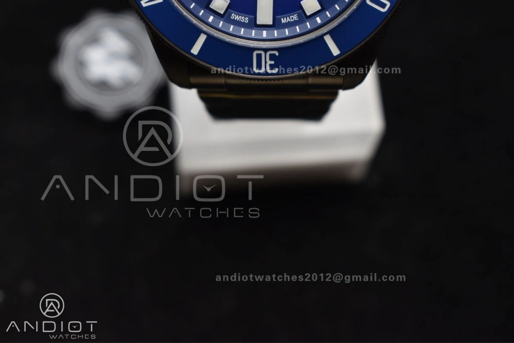 Blue Pelagos ZF 1:1 Best Edition on Titanium Bracelet A2824 V5