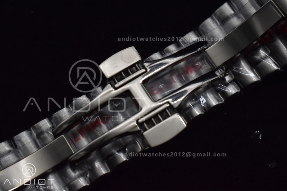 Breitling BLS Factory Chronomat Automatic 1:1 Best Edition GMT 40mm Black Dial On SS Bracelet A2836