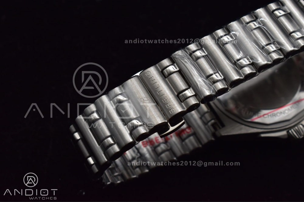 Breitling BLS Factory Chronomat Automatic 1:1 Best Edition GMT 40mm Blue Dial On SS Bracelet A2836