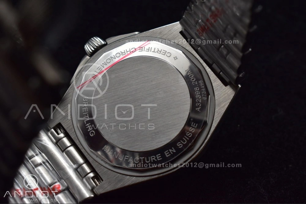 Breitling BLS Factory Chronomat Automatic 1:1 Best Edition GMT 40mm Blue Dial On SS Bracelet A2836