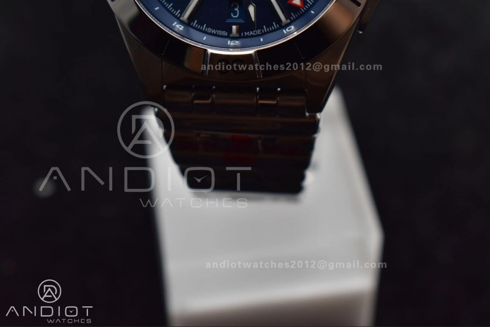 Breitling BLS Factory Chronomat Automatic 1:1 Best Edition GMT 40mm Blue Dial On SS Bracelet A2836