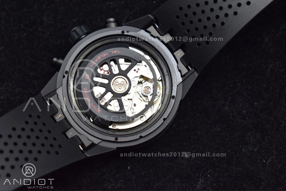 Carrera Cal. HEUER 01 45mm Full Blk Ceramic XF A1887