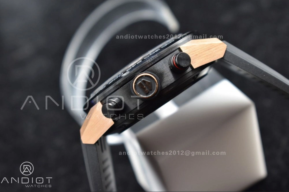 Carrera Cal. HEUER 01 45mm RG RU Blk XF A1887