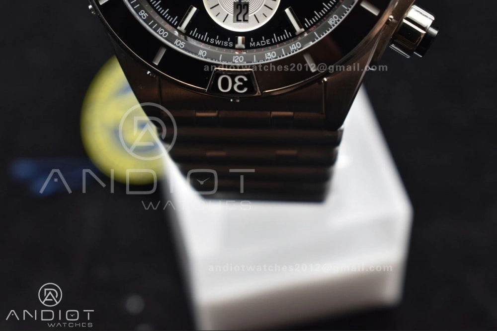 Chronomat B01 44mm SS BLSF 1:1 Best Edition Black Dial on SS Bracelet A7750