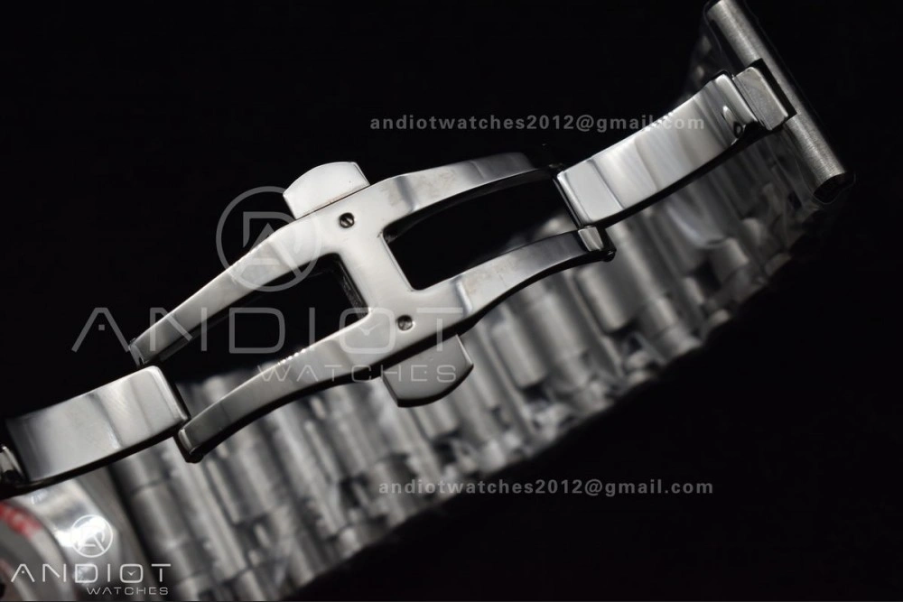 Chronomat B01 44mm SS BLSF 1:1 Best Edition Black Dial on SS Bracelet A7750
