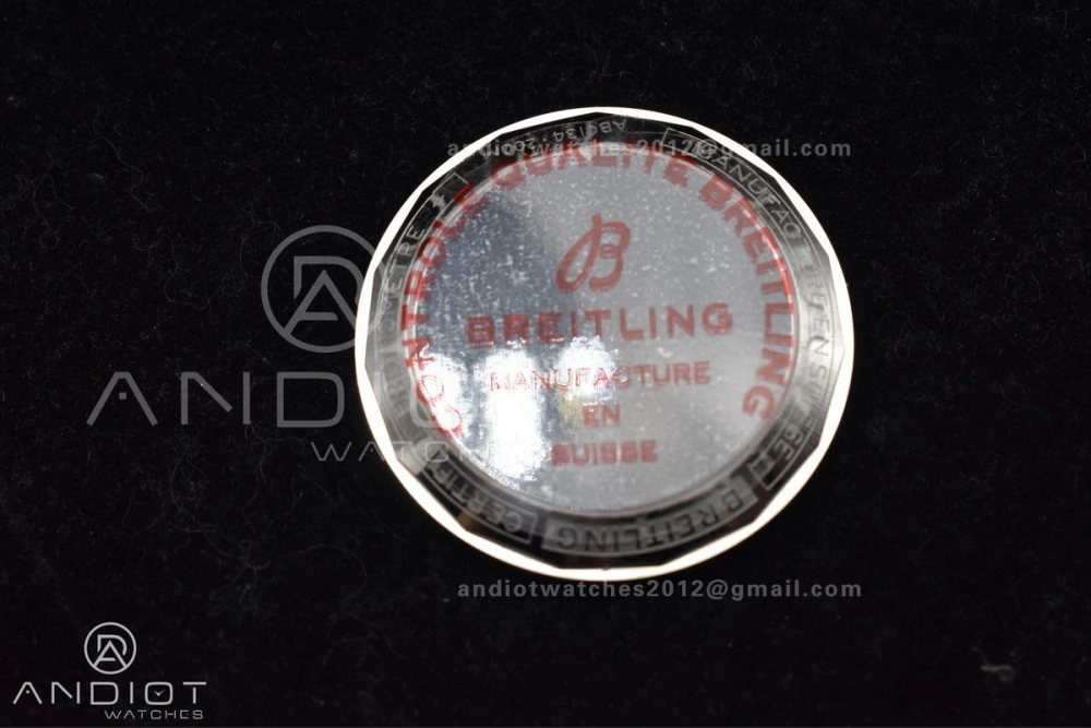 Chronomat B01 44mm SS BLSF 1:1 Best Edition Red Dial On SS Bracelet A7750