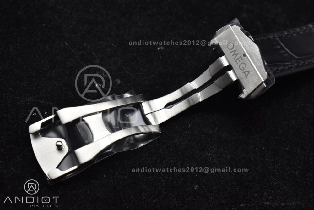 Constellation Black Ceramic SS VSF 1:1 Best Edition Black Dial on Black Gummy Strap A8900 Super Clone