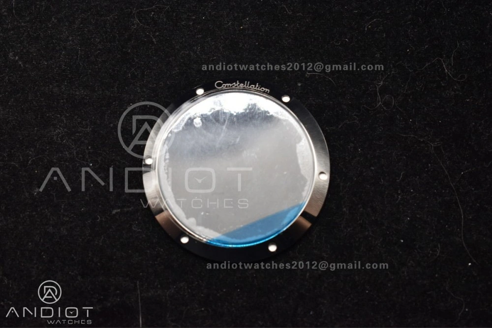 Constellation Black Ceramic SS VSF 1:1 Best Edition Black Dial on Black Gummy Strap A8900 Super Clone