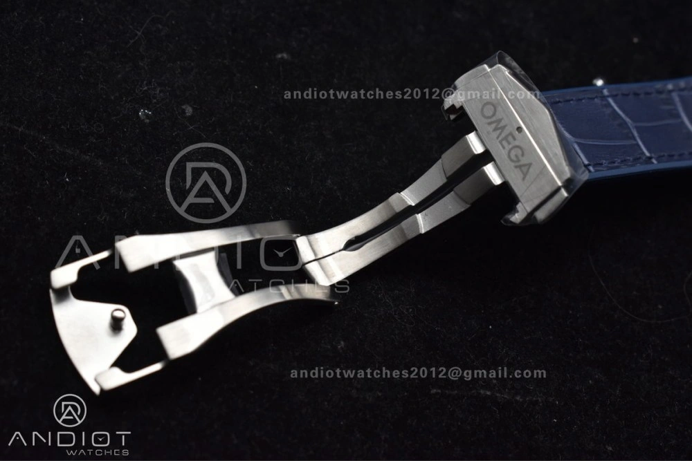 Constellation Blue Ceramic SS VSF 1:1 Best Edition White Dial on Blue Gummy Strap A8900 Super Clone