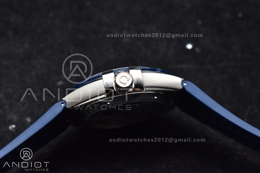 Constellation Blue Ceramic SS VSF 1:1 Best Edition White Dial on Blue Gummy Strap A8900 Super Clone