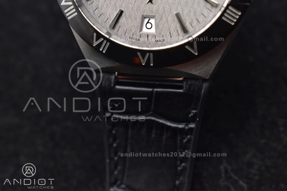 Constellation SS SBF 1:1 Best Edition Gray Dial on Black Gummy Strap A8900 Super Clone