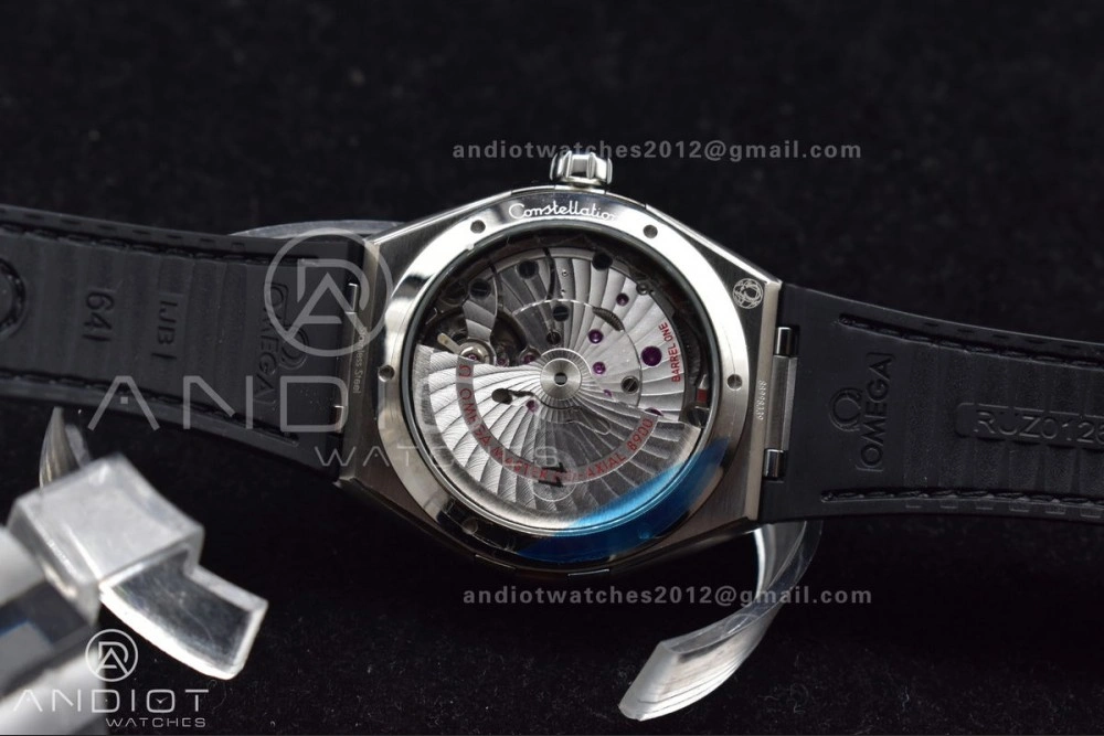 Constellation SS SBF 1:1 Best Edition Gray Dial on Black Gummy Strap A8900 Super Clone