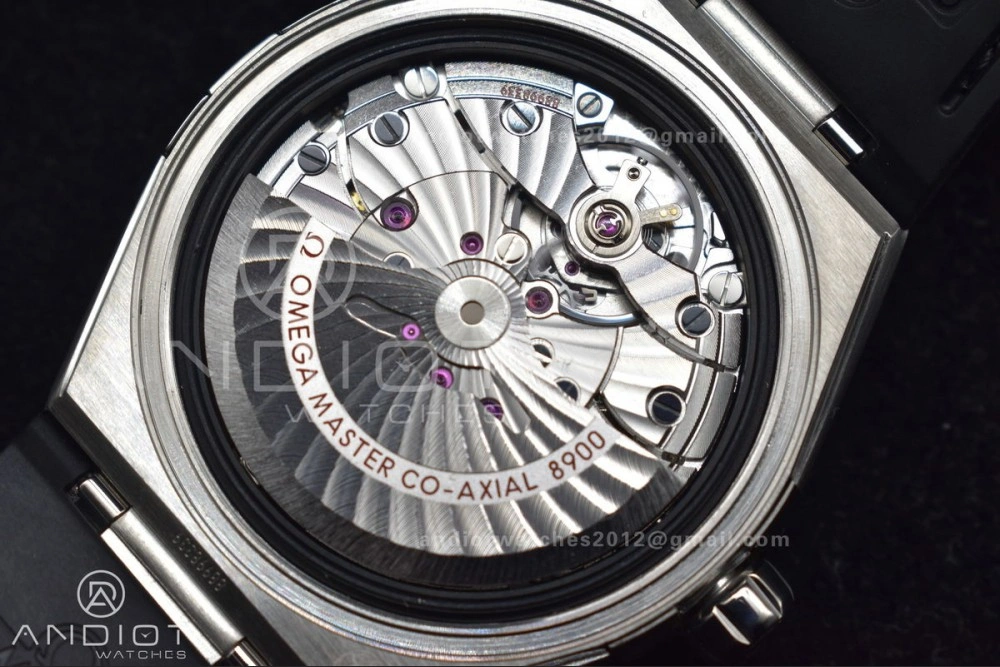 Constellation SS SBF 1:1 Best Edition Gray Dial on Black Gummy Strap A8900 Super Clone