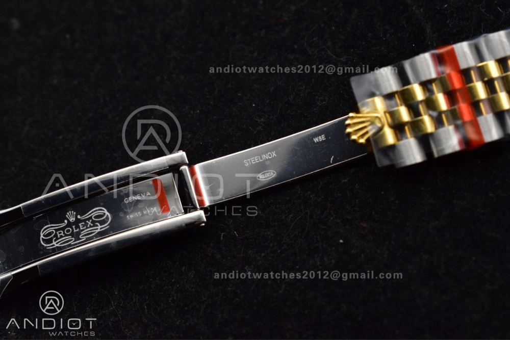 DateJust 31 Ladies 278271 GSF 316L Steel White Dial Roman Markers on YG President Bracelet