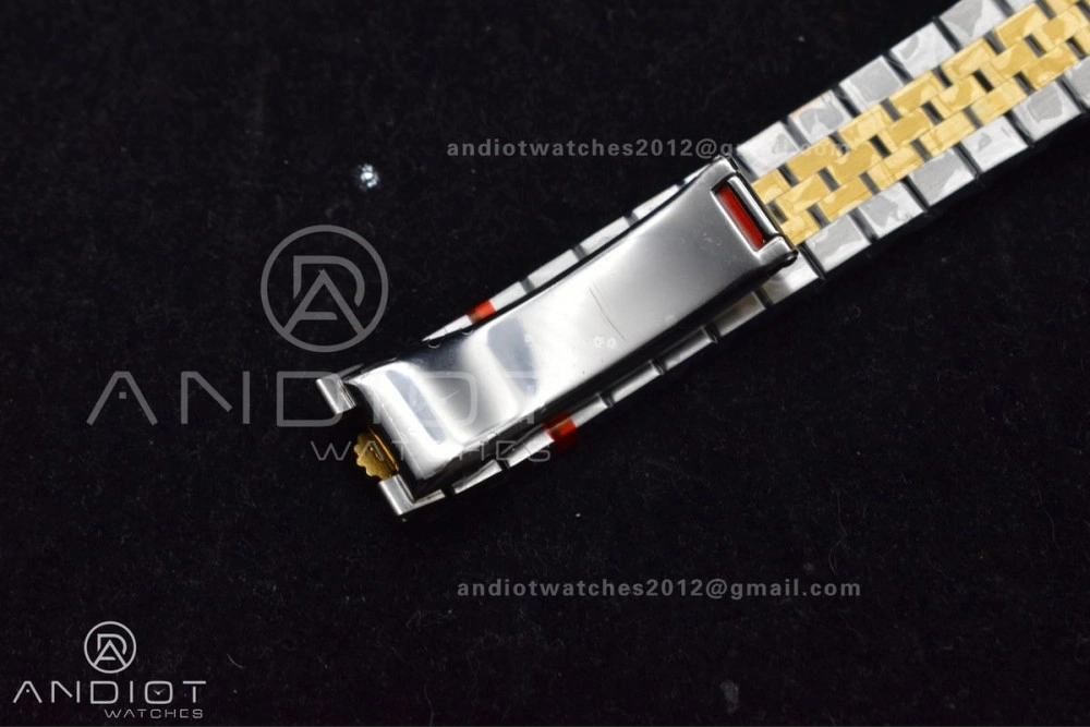 DateJust 31 Ladies 278271 GSF 316L Steel White Dial Roman Markers on YG President Bracelet