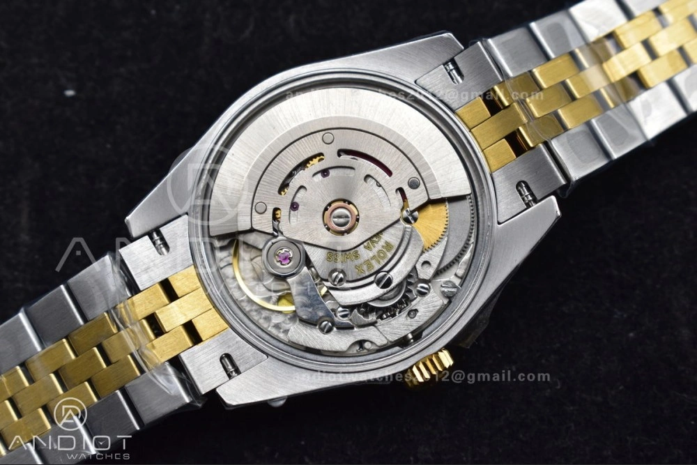 DateJust 31 Ladies 278271 GSF 316L Steel White Dial Roman Markers on YG President Bracelet