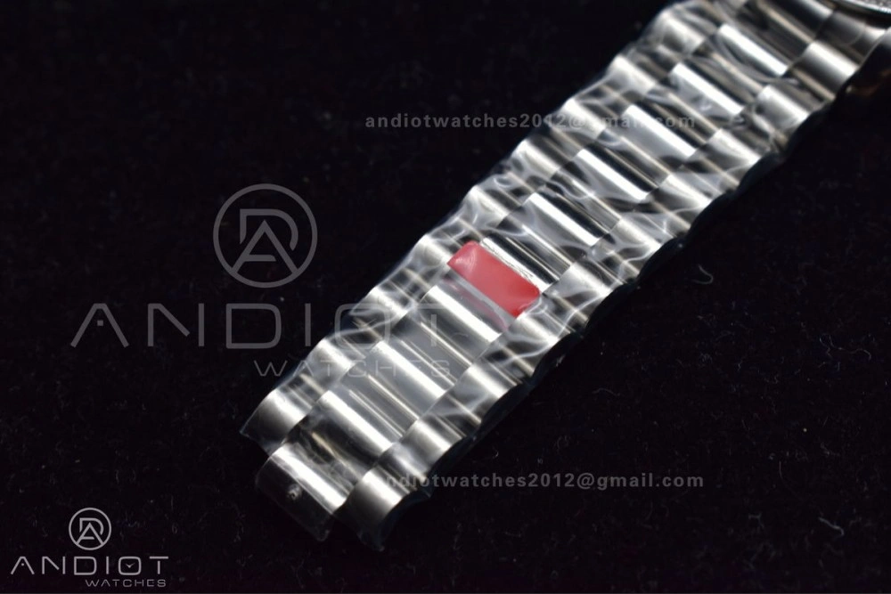 DateJust 31 Ladies 278289 BPF 316L Steel Diamonds Bezel Purple Dial Roman Markers on President Style Bracelet