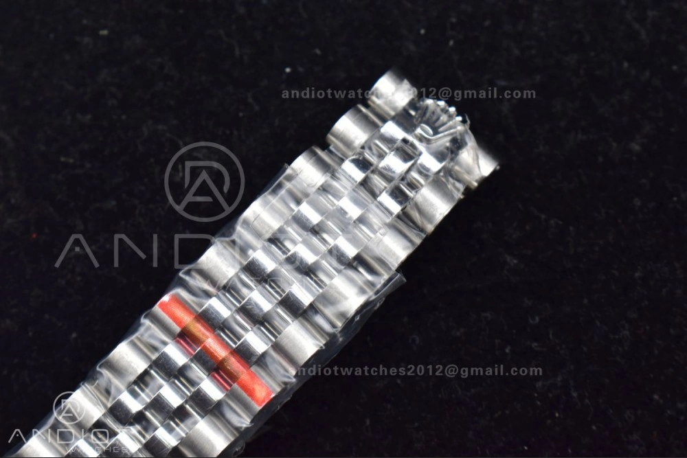 DateJust 31 Ladies 278289 WF 316L Steel Green Dial Stick Markers on President Syle Bracelet