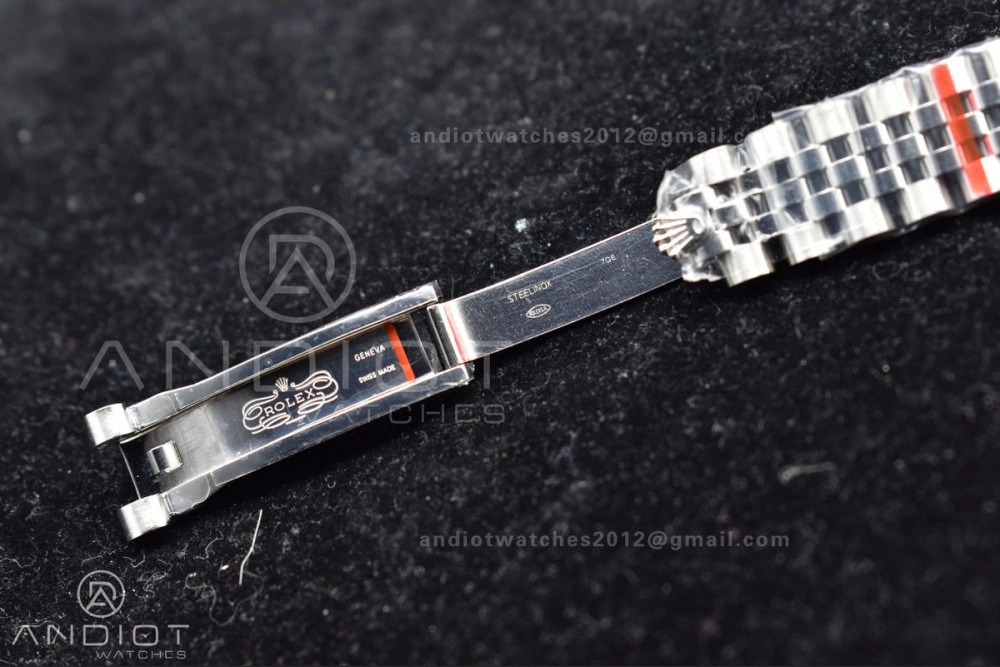 DateJust 31 Ladies 278289 WF 316L Steel Green Dial Stick Markers on President Syle Bracelet