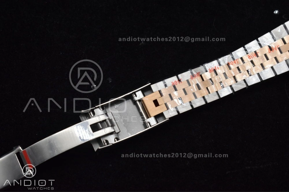 DateJust 36 126231 Clean 1:1 Best Edition 904L Steel Gray DIal Green Roman Marker on SS RG Jubilee Bracelet VR3235